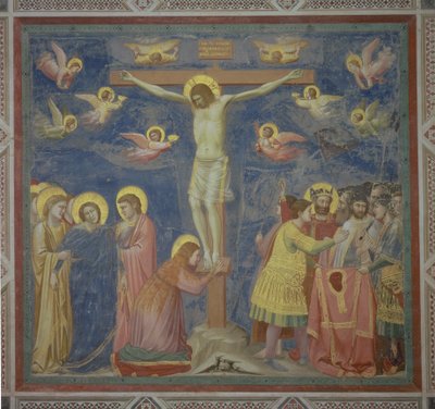 The Crucifixion, c.1305 by Giotto di Bondone